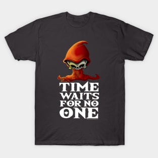 Time Waits For No One Grim Reaper T-Shirt